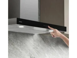 Inselhauben<CIARRA Dunstabzugshaube A+++ 650 m³/h 90 cm WIFI-APP Touch Control VMS9102