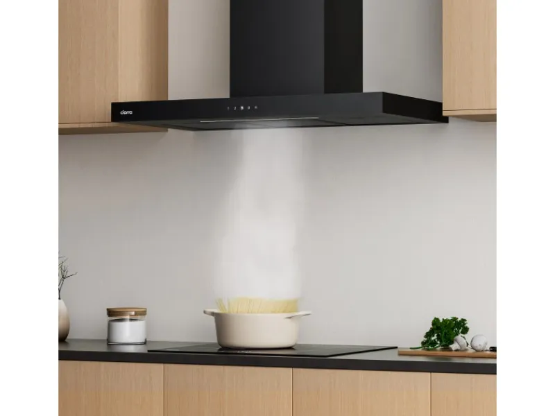 Hot CIARRA Dunstabzugshaube A+++ 650 m³/h 90 cm WIFI-APP Touch Control VMB9102