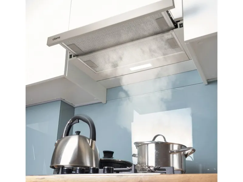 Outlet CIARRA Flachschirmhaube 60 cm 370 m³/h A++ Unterbau Abzugshaube VM6906DS