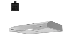 Dunstabzugshauben-Filter<CIARRA Unterbauhaube 60 cm 220 m³/h A+ 3 Stufen Edelstahl VM6903DS