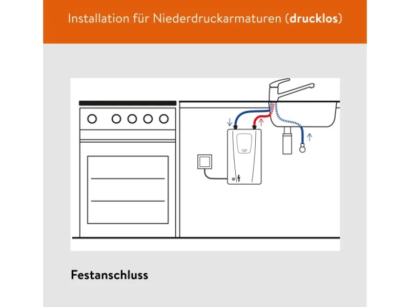 Clage Durchlauferhitzer|Zubehör Für Küchenarmatur<Kompaktdurchlauferhitzer CFX-U 11/13,5 kW