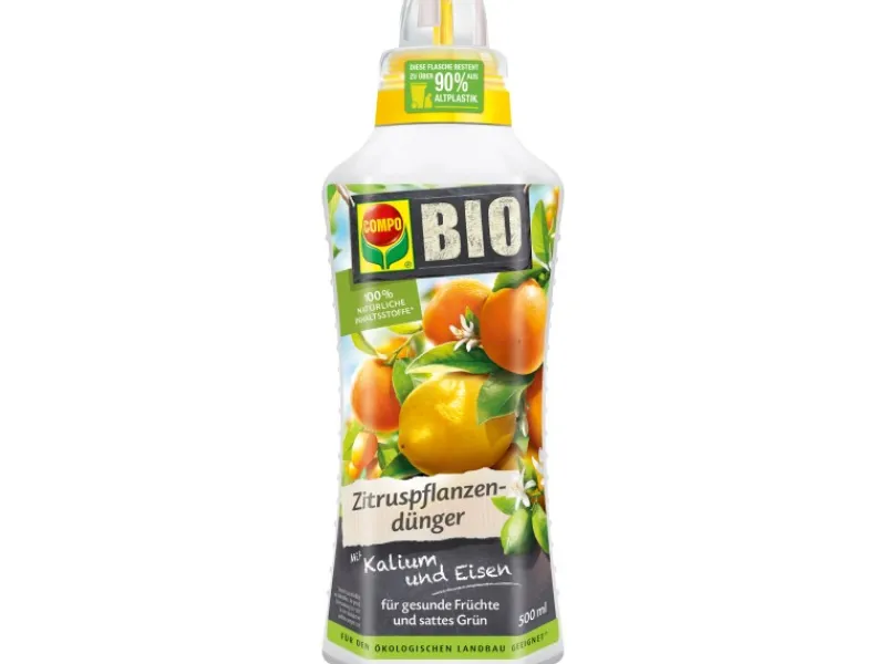 Compo Bio Zitruspflanzendünger 500 ml< Töpfe