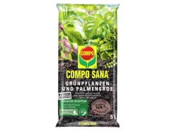 Compo Sana Grünpflanzen- und Palmenerde Torffrei 5 l< Töpfe