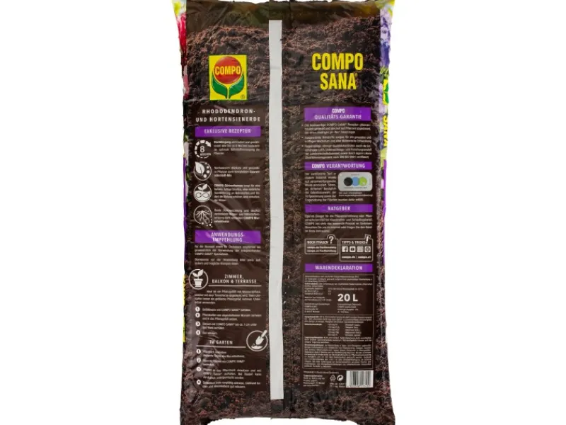 Compo Sana Rhododendronerde 1 x 20 l< Töpfe