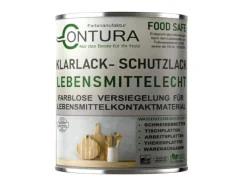 Outlet CONTURA Klarlack Lebensmittelecht Hartlack Food Safe Schneidebrett Tischplatte Holzlack LFGB Lack 100ml