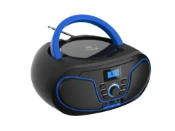 CYBERLUX Haushaltsgeräte<CL-2200 CD-Player mit Fernbedienung Tragbar Blau