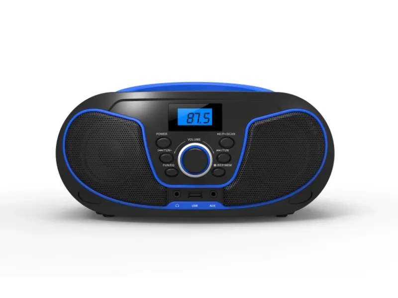 CYBERLUX Haushaltsgeräte<CL-2200 CD-Player mit Fernbedienung Tragbar Blau