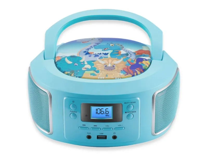 Discount CYBERLUX CL-940 Kinder CD-Player Tragbar CD/MP3/USB Radio Grün