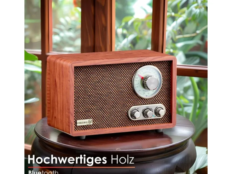 Hot CYBERLUX CL-3080 Retro-Radio mit Bluetooth USB SD AM/FM Radio