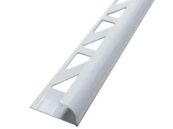 Discount Dalsys Fliesenschiene Viertelkreis 2,5m x 12,5mm Aluminium Weiß