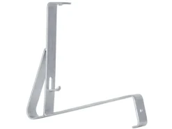 Best DAPRONA Schneefangstützen für Gewellte Dachziegel 32,5cm Stahl Silber