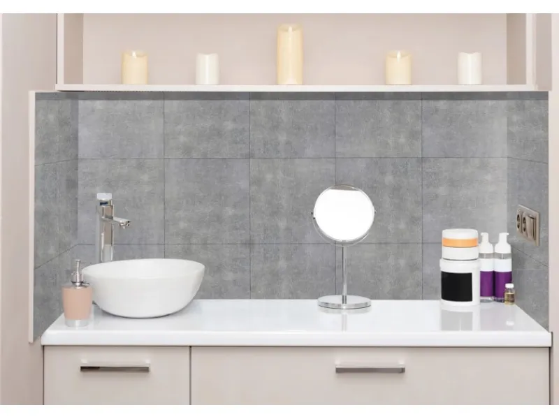 Hot d-c-fix Wandfliesen Wall Tiles 6er-Set 33 cm x 33 cm Solid Concrete