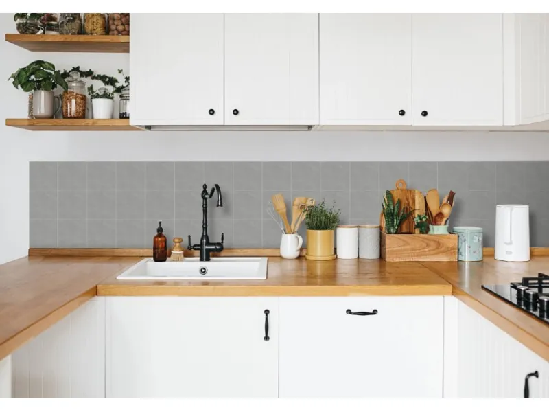 d-c-fix Wandfliesen Wall Tiles 6er-Set 15 cm x 15 cm Light Grey< Küchenrückwände