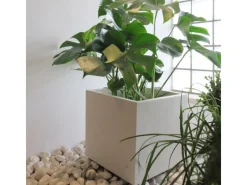 Deroma Töpfe<Pflanzkübel Cubo Millennium 39 cm x 39 cm x 39 cm