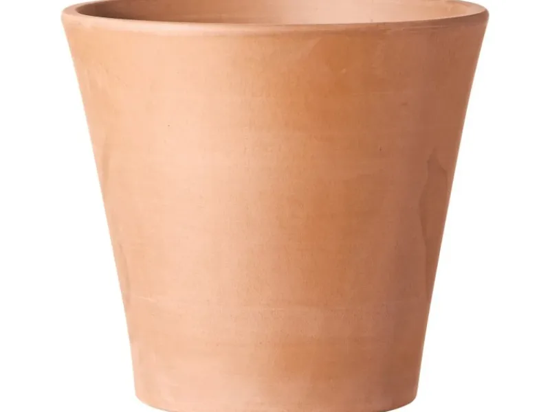 Online Deroma Pflanztopf Cono Garden Ø 31 cm Terrakotta-Tonweiß White