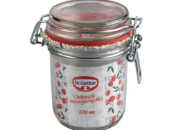 Hot Dr. Oetker Bügelverschlussglas 370 ml