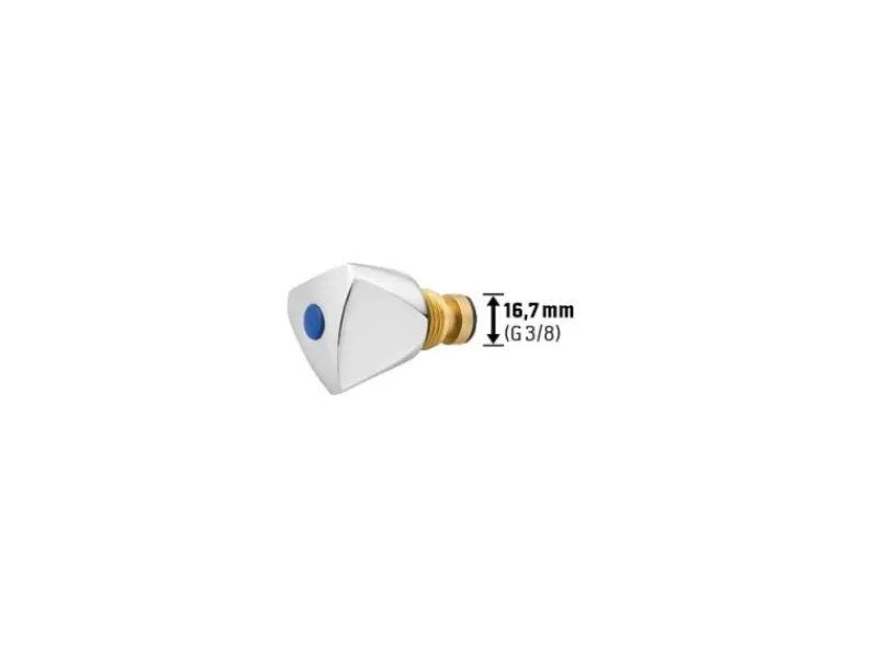 Zubehör Für Küchenarmatur|Ersatzteile Küchenarmatur<Dreikanthaubengriff mit Oberteil 16,7 mm (G 3/8)