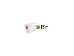 Best Dreikanthaubengriff mit Oberteil 16,7 mm (G 3/8) Rot