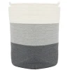 DuneDesign Aufbewahrungskorb aus Baumwolle 50 Liter Ø 38 x 46 cm< Töpfe