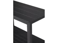 ebuy24 Laust Sevierwagen Schwarz und Schwarz< Servierwagen