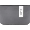 Clearance Ecopots Pflanzschale Sofia 30 cm x 13 cm Oval Grau