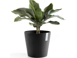 New Ecopots Pflanztopf Amsterdam Ø 40 cm / Höhe 35 cm Dunkelgrau