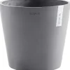 Clearance Ecopots Pflanztopf Amsterdam Ø 30 cm x 26 cm Grau