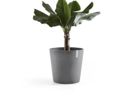 Hot Ecopots Pflanztopf Amsterdam Ø 50 cm x 44 cm Grau