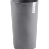 Ecopot Töpfe<s Pflanztopf Amsterdam Ø 30 cm x 50 cm Grau