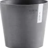 New Ecopot s Pflanztopf Amsterdam Ø 17 cm x 15 cm Grau