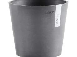 New Ecopot s Pflanztopf Amsterdam Ø 17 cm x 15 cm Grau