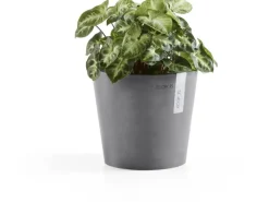 New Ecopot s Pflanztopf Amsterdam Ø 17 cm x 15 cm Grau