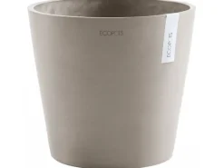 Outlet Ecopot s Pflanztopf Amsterdam 30 cm Braungrau