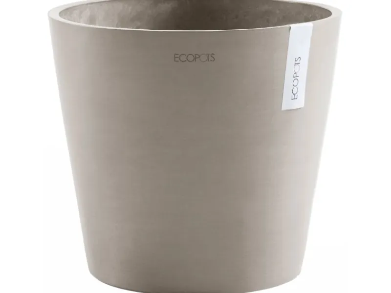 Outlet Ecopot s Pflanztopf Amsterdam 30 cm Braungrau