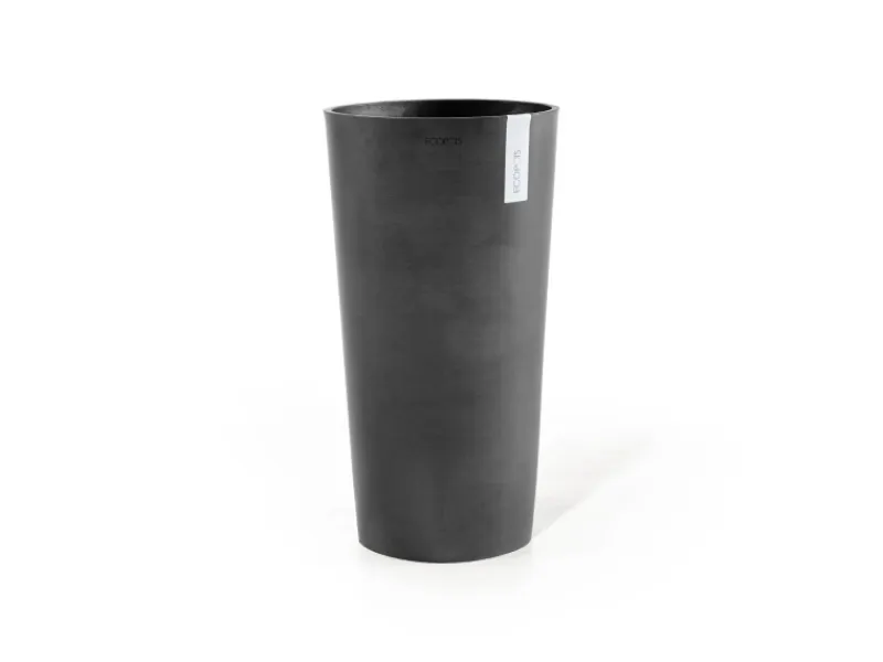 Hot Ecopots Pflanztopf Amsterdam Hoch 41 cm x 76 cm Dunkelgrau