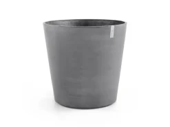 Hot Ecopots Pflanztopf Amsterdam Rollen Ø 100 cm / Höhe 87,5 cm Grau