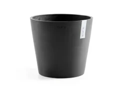 Outlet Ecopots Pflanztopf Amsterdam 30 cm x 26 cm Dunkelgrau