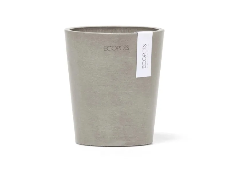 Ecopots Töpfe<Pflanztopf Morinda Braungrau 11 cm x 12,4 cm