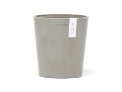 Ecopots Pflanztopf Morinda Braungrau 14,2 cm x 16 cm< Töpfe