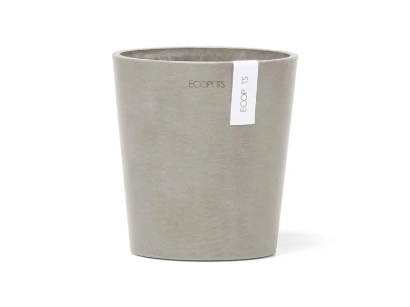 Ecopots Pflanztopf Morinda Braungrau 14,2 cm x 16 cm< Töpfe