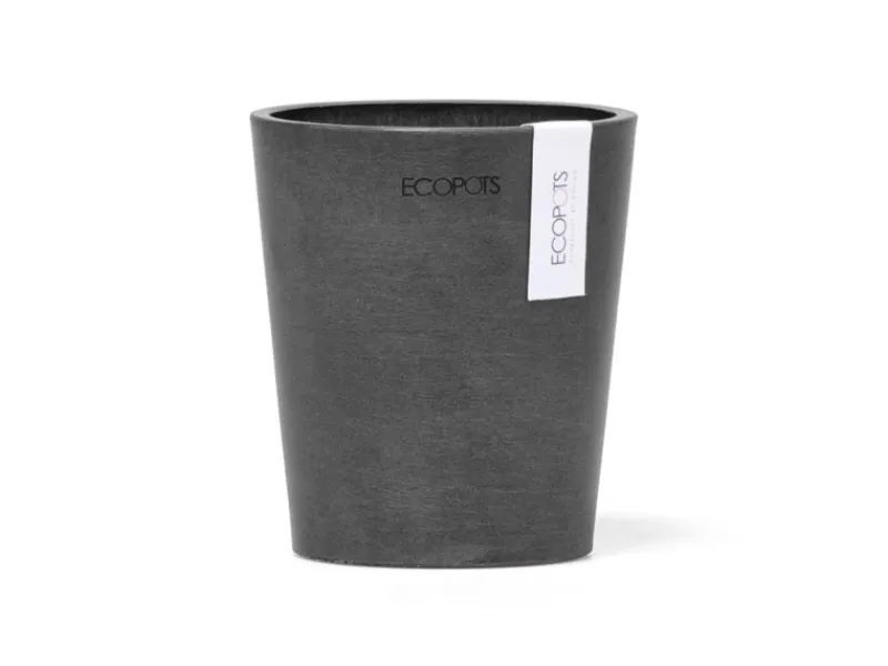 Sale Ecopots Pflanztopf Morinda 11 cm x 12,4 cm Dunkelgrau