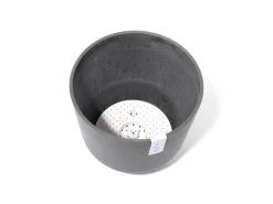 Ecopots Pflanztopf Oslo 35 cm x 30,5 cm Grau