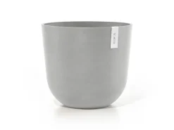 Outlet Ecopots Pflanztopf Oslo 45 cm x 39,2 cm Weißgrau