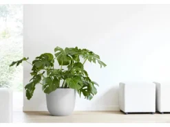 Outlet Ecopots Pflanztopf Oslo 45 cm x 39,2 cm Weißgrau