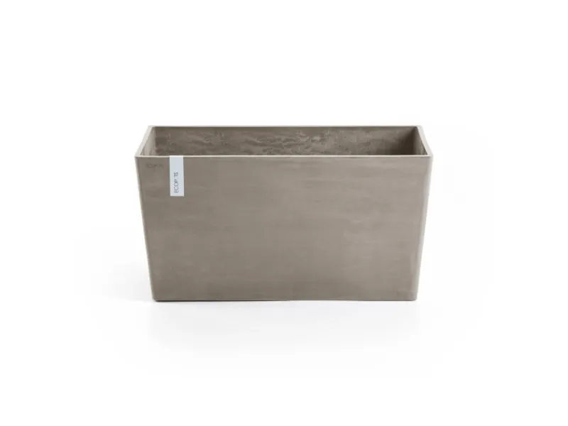 Best Ecopots Pflanztopf Paris Braungrau 60 cm 26 cm x 40 cm Taupe
