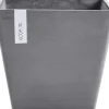 Ecopots Pflanztopf Rotterdam Grau (HxBxT) 35 x 40 x 40 cm< Töpfe