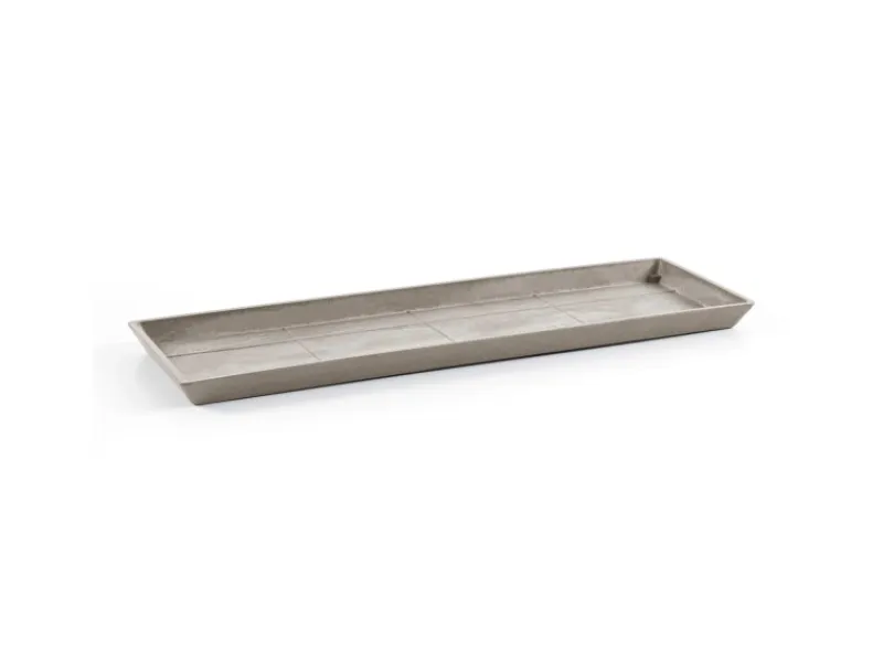 Hot Ecopots Untersetzer Eckig Bruges Braungrau 57,5 cm x 19,5 cm x 2,5 cm Taupe