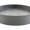 Ecopots Untersetzer mit Rollen Amsterdam Ø 34 cm Grau< Töpfe