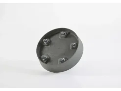 Ecopots Untersetzer mit Rollen Amsterdam Ø 34 cm Grau< Töpfe