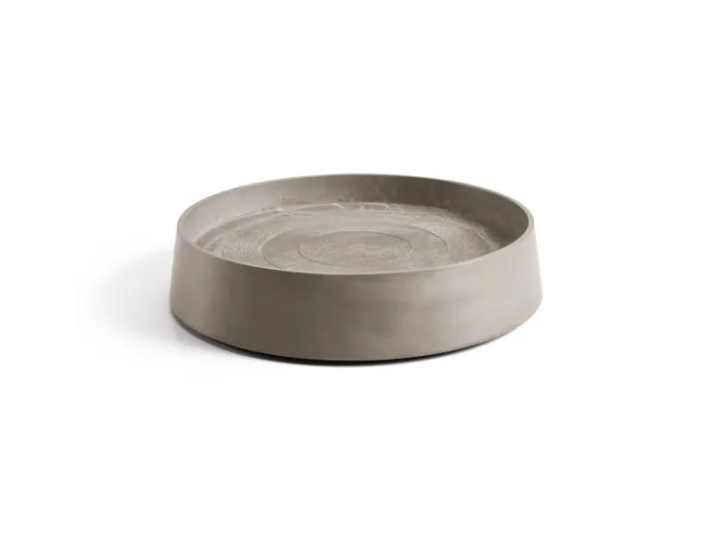 Ecopots Töpfe<Untersetzer Oslo Rollen Braungrau 50 cm x 10,5 cm
